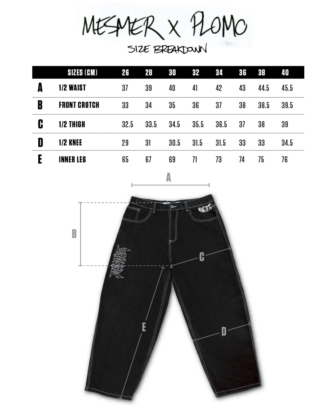 Mesmer x Plomo jeans - heavydistribution