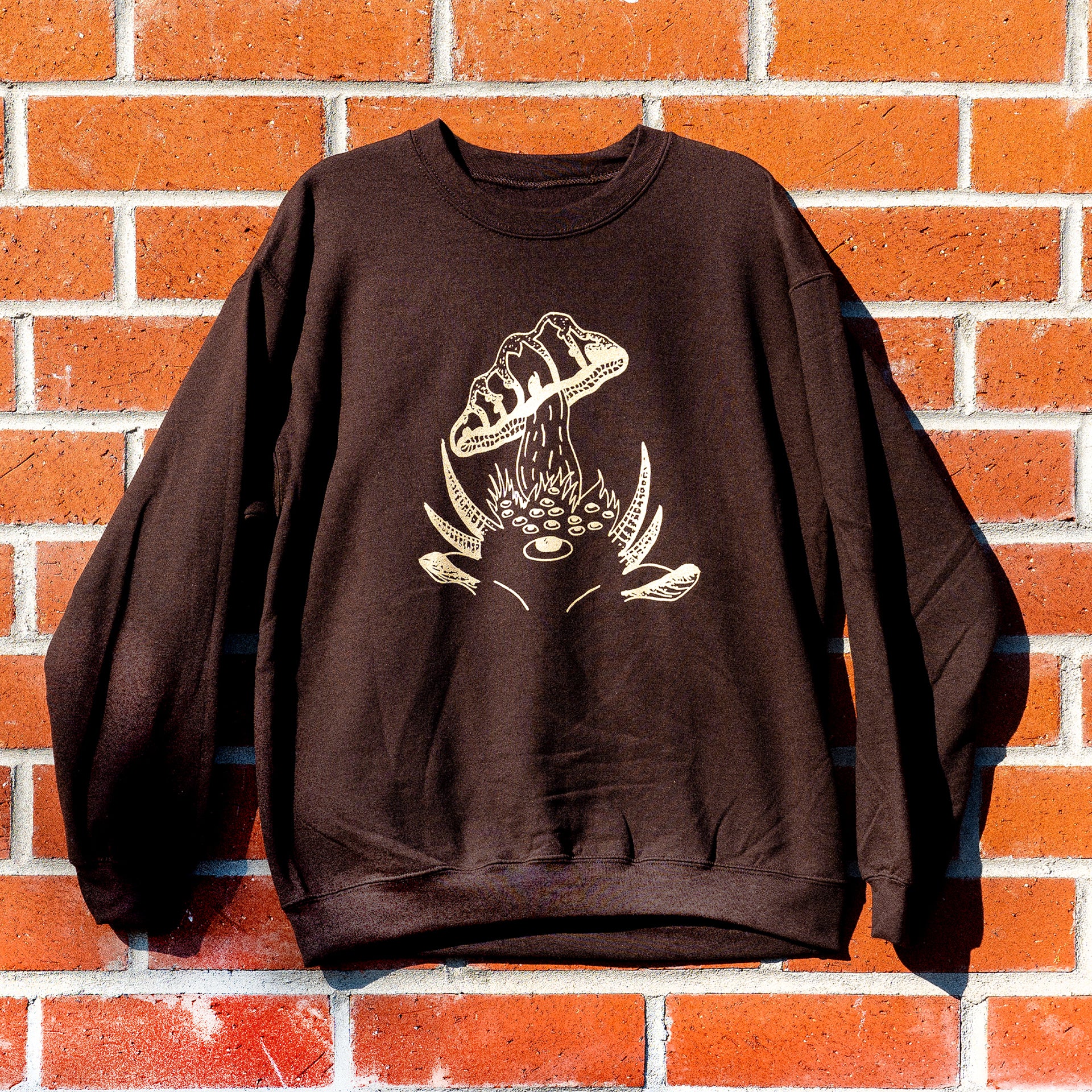 Mushmer brown crew neck - heavydistribution